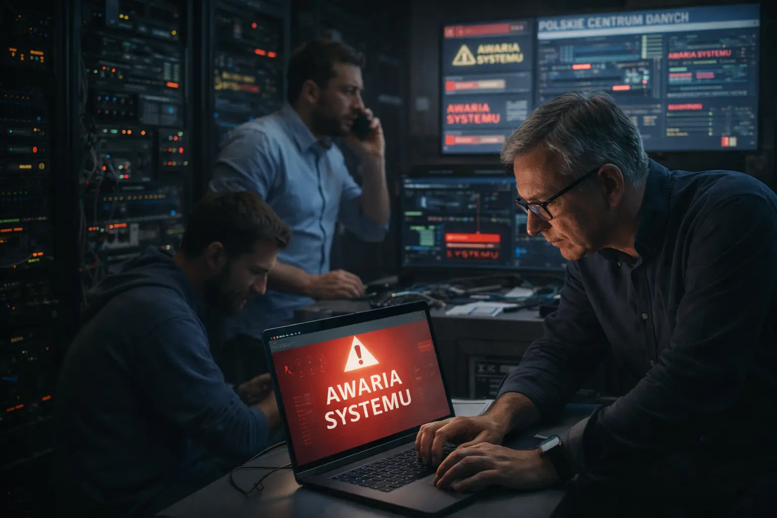 Obsługa IT - Awarie krytyczne
